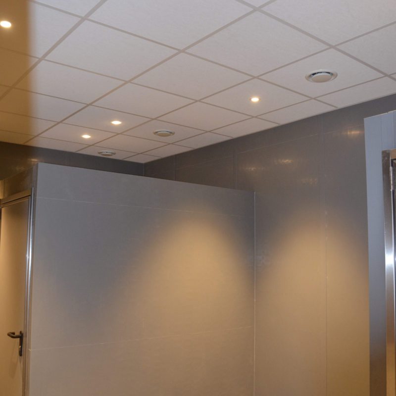 Ventilatie Sanitair Fabriek Kantoorgebouw Kantoor Kantoren Ventilator Groot Toilet Min
